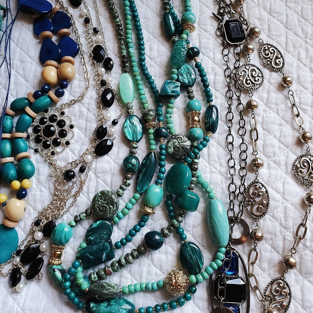 Jewelry Lot Turquoise and Silver Collection